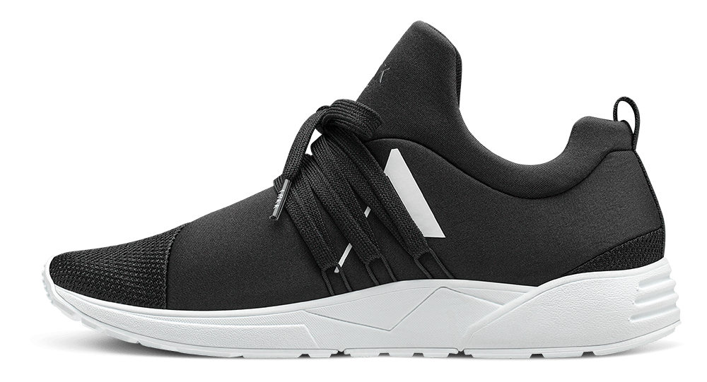 ARKK NOS Raven Mesh PET S-E15 | Jet Black White | Women Raven